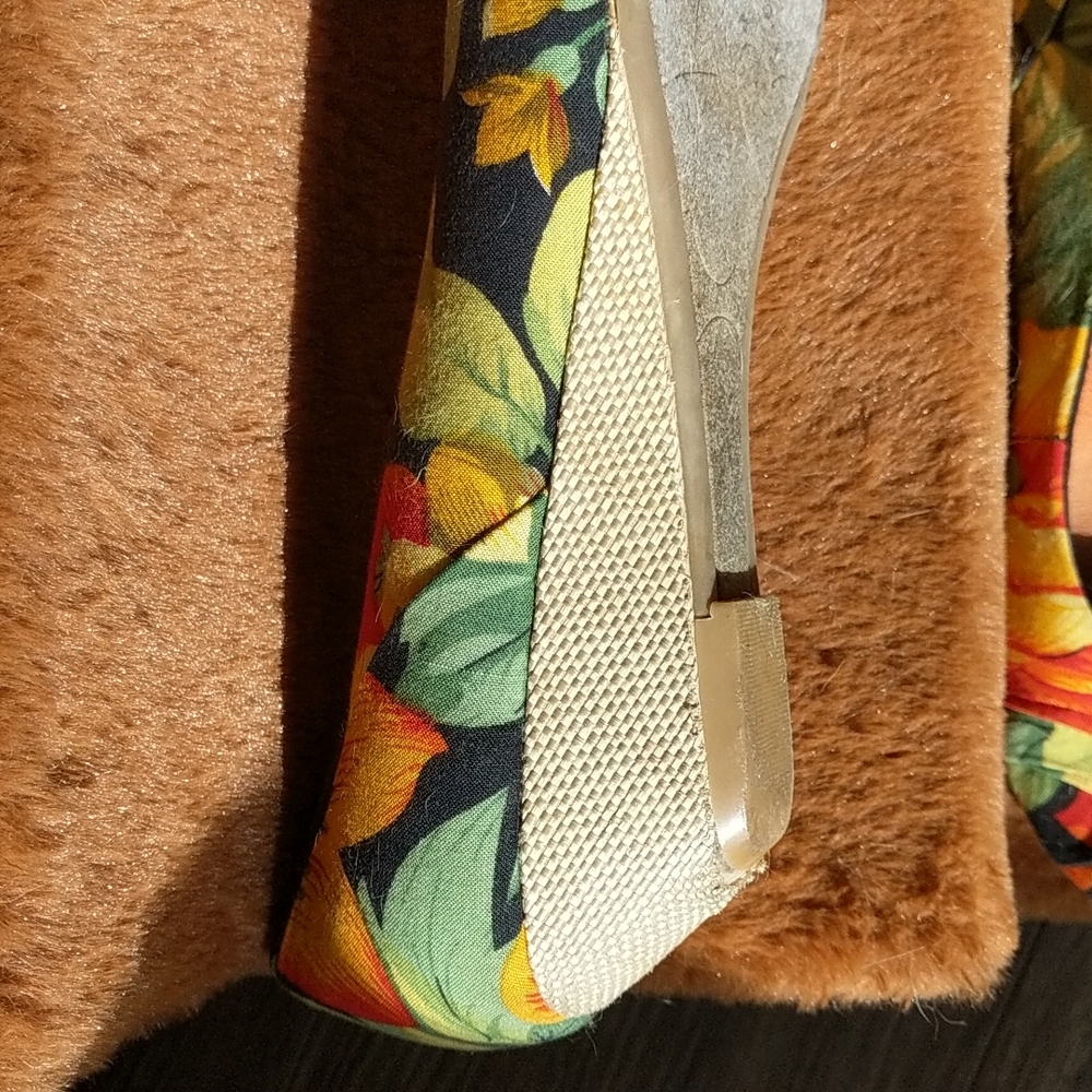 Floral Rattan Rocket Dog Flats - Picture 5 of 8